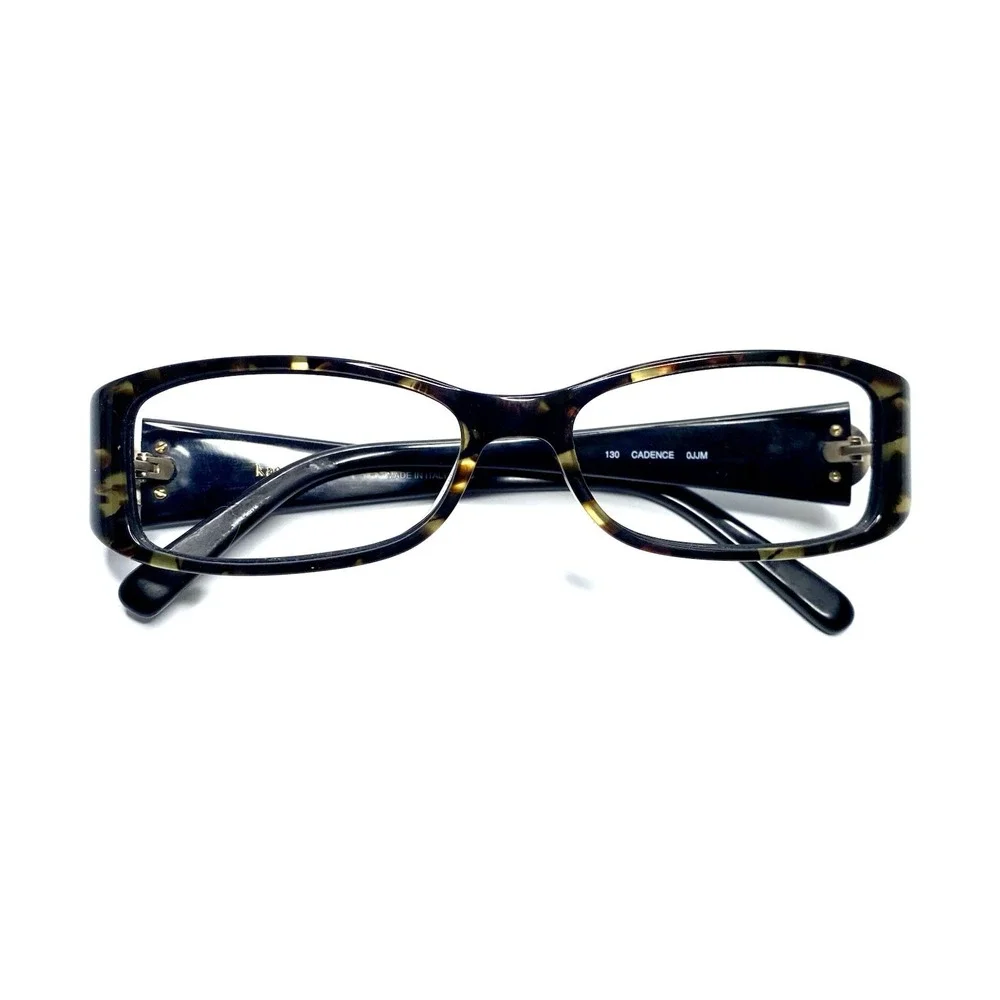 Kate Spade Brown Tortoise Rectangular Glasses Italy Cadence 0JJM 51 16 130